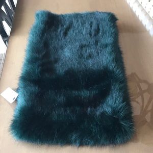 Faux fur scarf